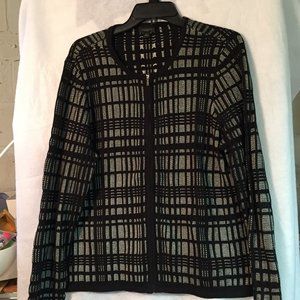 Ann Taylor Zip Knit Jacket